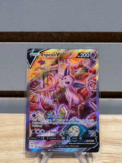 Espeon V (Alternate Full Art) - Pokemon SWSH07: Evolving Skies (SWSH07)