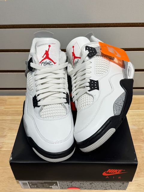 Jordan 4 Retro White Cement (2025) Sz 9