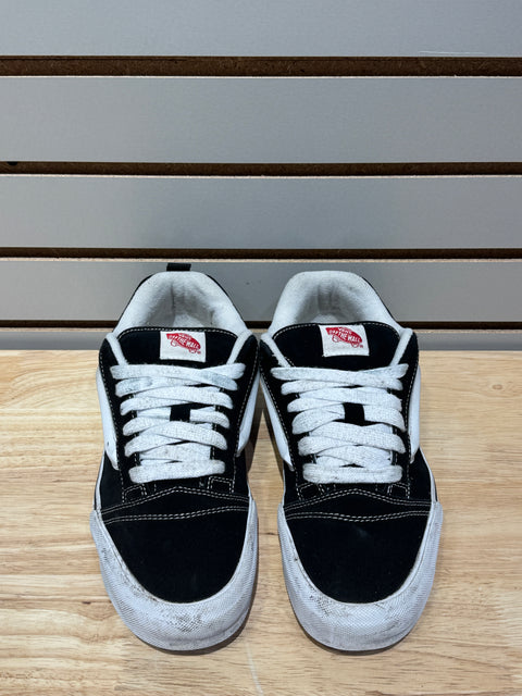 Vans Knu Skool Black White Sz 10.5