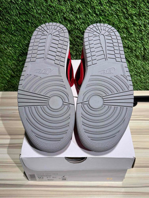 Jordan 1 Low SE Homage Split Gym Red Cement Grey (W) Sz 10W/8.5M