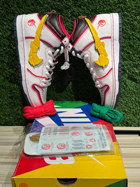 Nike SB Dunk High RX-0 Unicorn Gundam Sz 9.5M