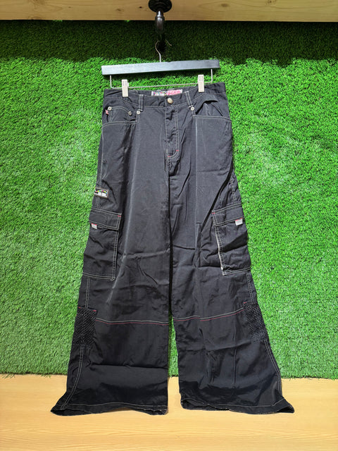 Y2K Kik Girl K-Land Black Pants Sz 7W