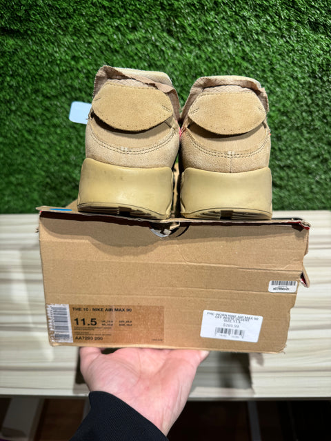 Nike Air Max 90 Off-White Desert Ore Sz 11.5M