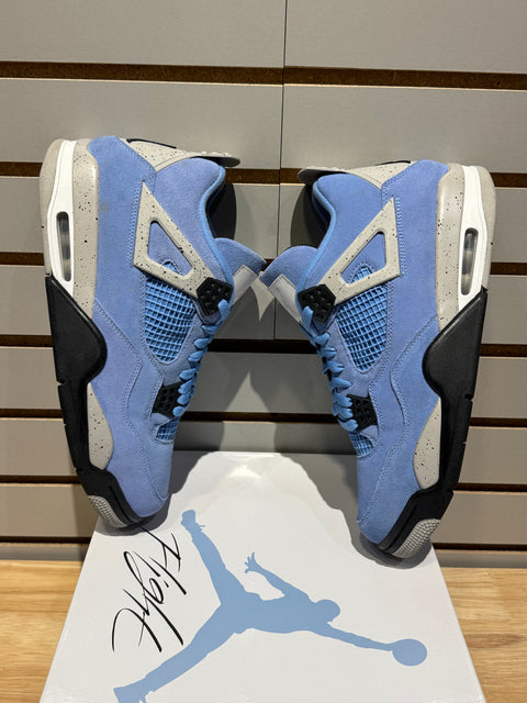 Jordan 4 Retro University Blue Sz 11.5