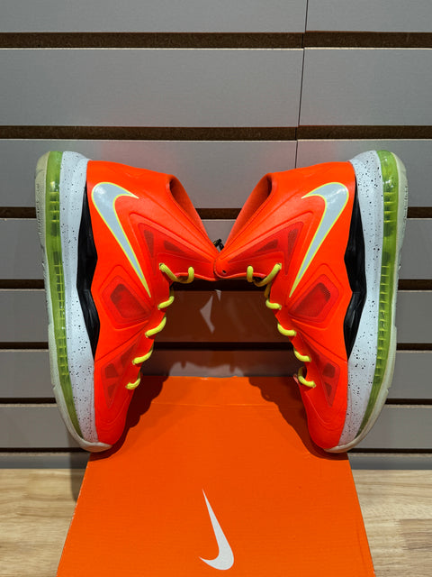 Nike Lebron 10 GS Bright Crimson Sz 6.5Y