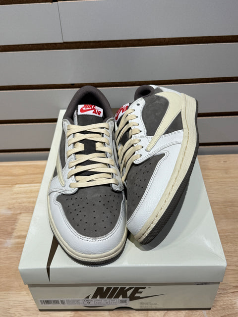 Jordan 1 Retro Low OG SP Travis Scott Reverse Mocha Sz 9M