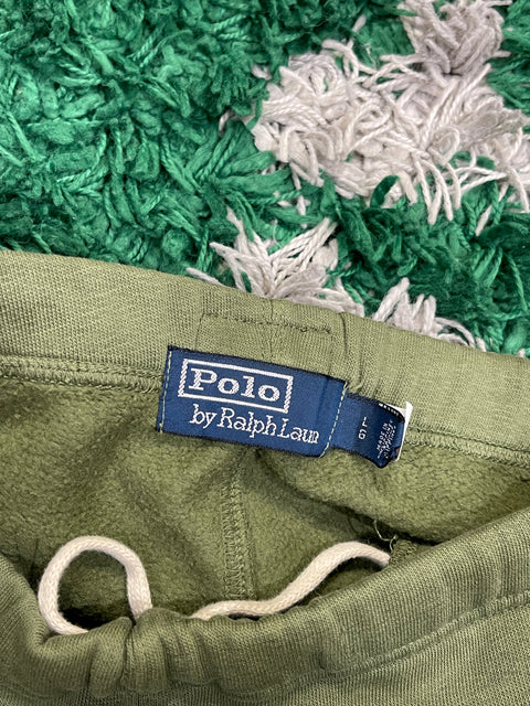 Polo Ralph Lauren Vintage Green Sweatpants Fleece Joggers