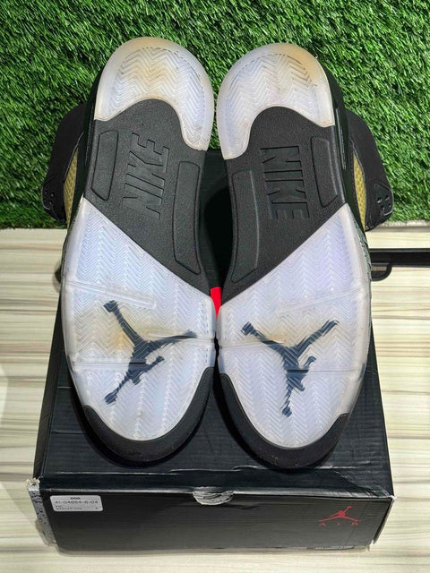 Jordan 5 Retro Black Metallic (2016) Sz 12M