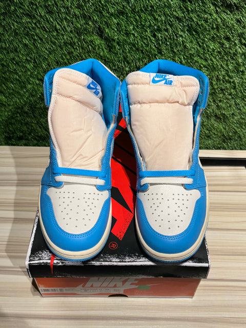 Jordan 1 Retro High OG UNC Reimagined Sz 9.5M..