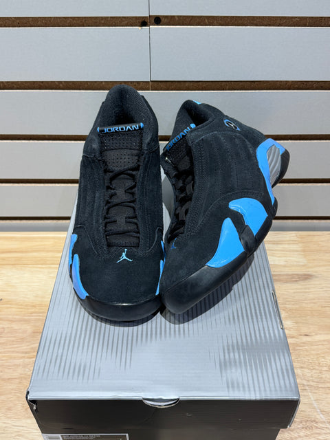 Jordan 14 Retro Black University Blue (2026) Sz 8