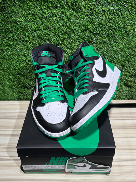 Jordan 1 Retro High OG Lucky Green Sz 12
