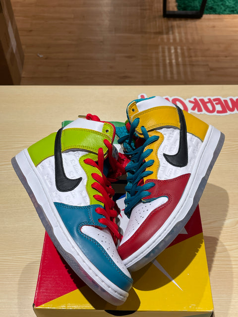 Nike SB Dunk High Pro froSkate All Love Sz 7.5M/9W