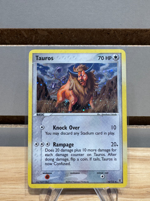 Tauros 16/112 - EX FireRed & LeafGreen (RG)