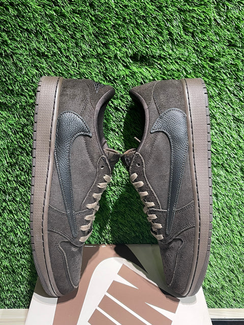 Jordan 1 Retro Low OG SP Travis Scott Velvet Brown Sz 12.5M