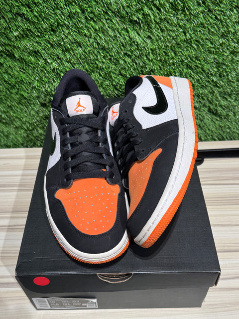 Jordan 1 Retro Low Golf Shattered Backboard Sz 10M