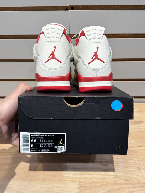 Jordan 4 Retro Valentine's Day Sierra Red (Women's) Sz 5M