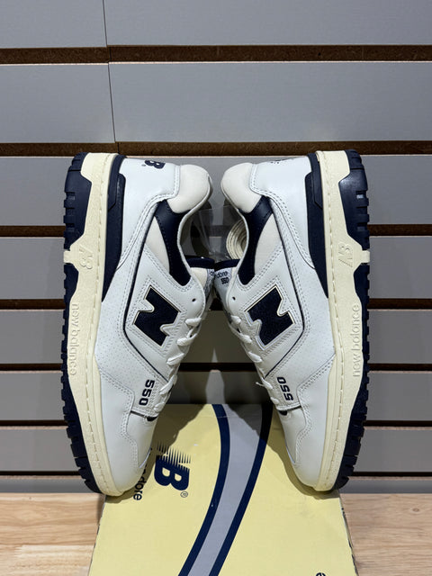 New Balance 550 Aime Leon Dore White Navy Sz 9.5