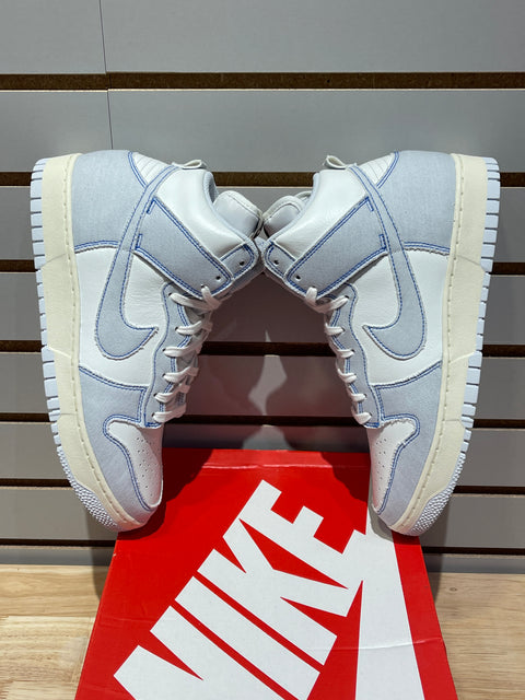 Nike Dunk High 1985 Blue Denim Sz 11