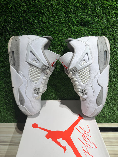 Jordan 4 Retro White Oreo (2021) Sz 10