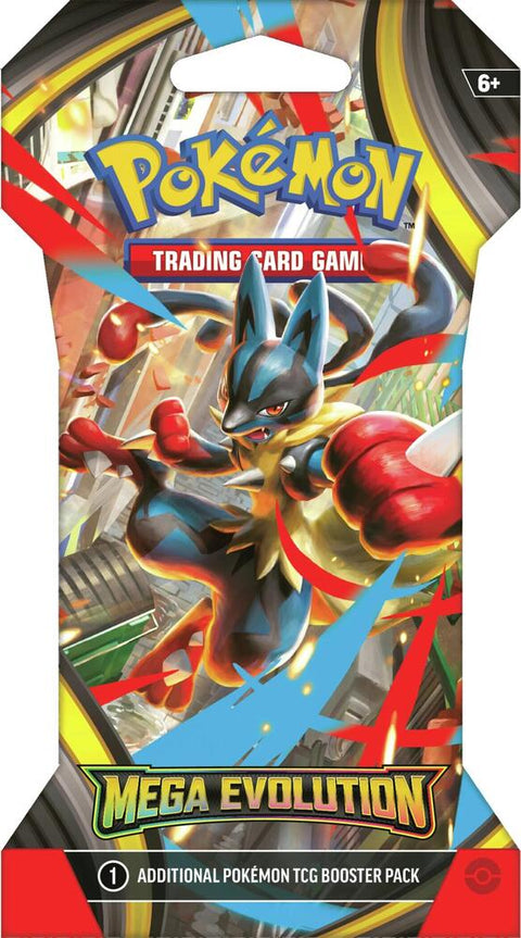 Mega Evolution Sleeved Booster Pack - ME01: Mega Evolution (MEG)(Sleeve Art Will Vary)