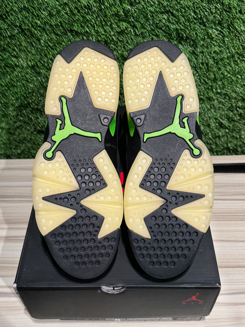 Jordan 6 Retro Electric Green Sz 10