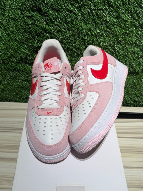 Nike Air Force 1 Low '07 QS Valentine's Day Love Letter Sz 8M