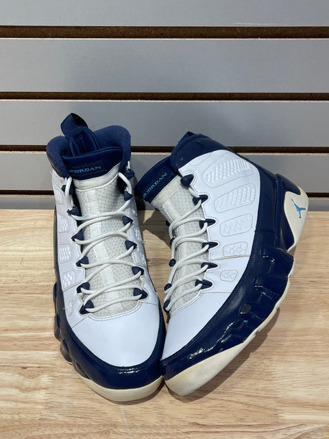 Jordan 9 Retro Pearl Blue Sz 12