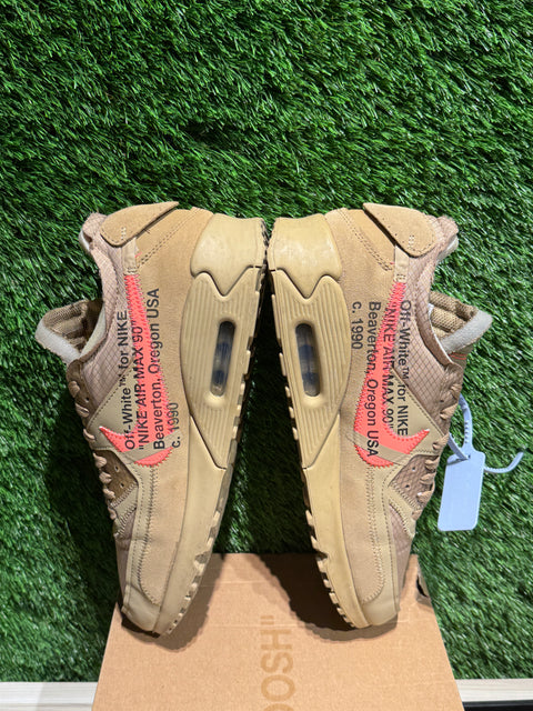 Nike Air Max 90 Off-White Desert Ore Sz 10.5