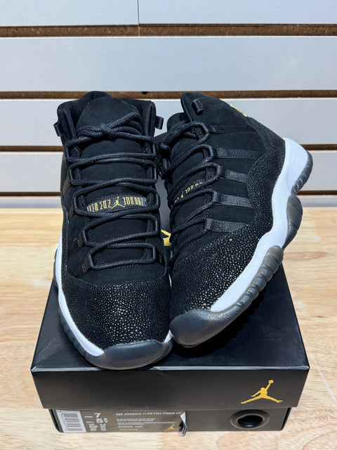 Jordan 11 Retro Heiress Black Stingray (GS) Sz 5.5Y