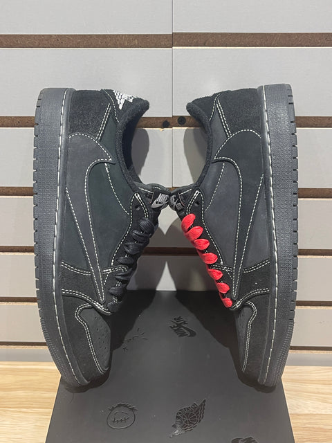 Jordan 1 Retro Low OG SP Travis Scott Black Phantom Sz 7