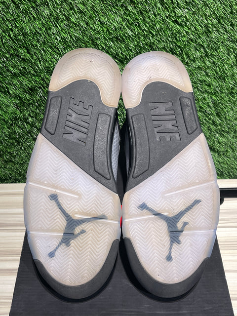 Jordan 5 Retro OG Black Metallic Reimagined Sz 12