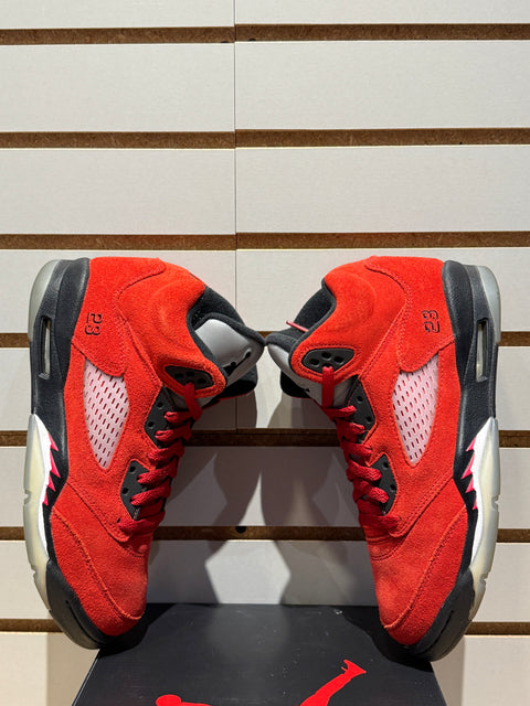 Jordan 5 Retro Raging Bull Red (2021) (GS) Sz 7Y
