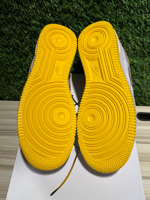 Nike Air Force 1 Low Retro QS Kobe Bryant Lakers Home Sz 6.5M