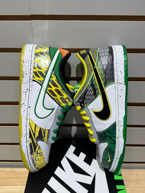 Nike Dunk Low What the Duck Away University of Oregon PE Sz 11.5