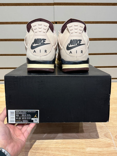 Jordan 4 Retro OG SP A Ma Maniére While You Were Sleeping (Women's) Sz 11.5