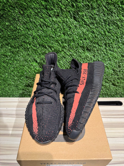 adidas Yeezy Boost 350 V2 Core Black Red Sz 11