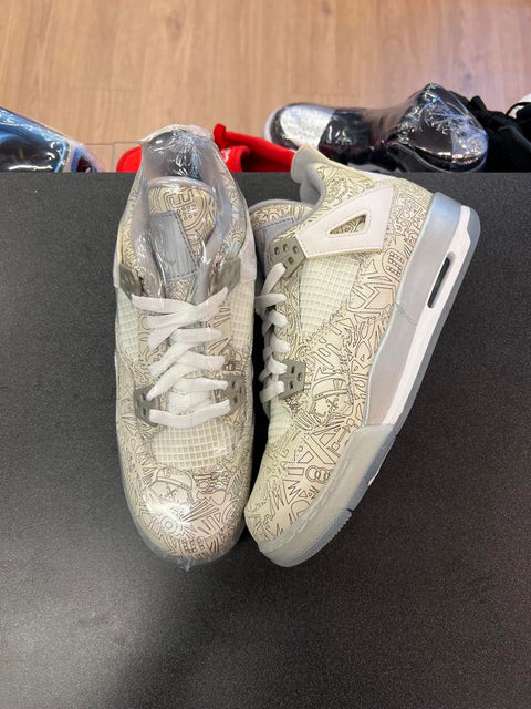 Jordan 4 Retro 30th Anniversary Laser Sz 6Y