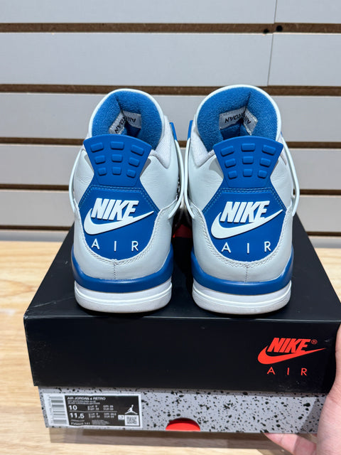 Jordan 4 Retro Military Blue (2024) Sz 10M