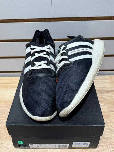 Y3 Run Boost Black White Sz 12.5