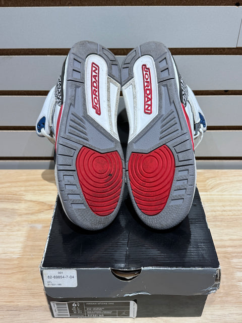 Jordan Spizike Fire Red (GS) Sz 6.5Y