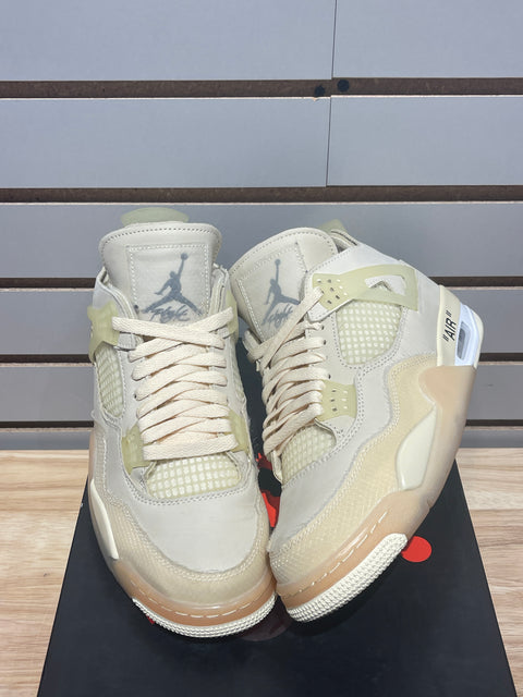 Jordan 4 Retro Off-White Sail (Women's) Sz 7.5