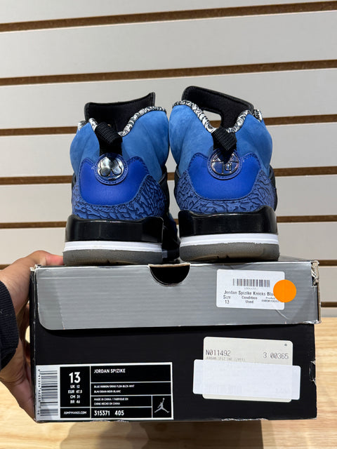 Jordan Spizike Knicks Blue Sz 13M