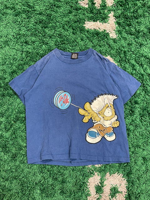 Vintage Kids No Rules Yo-Yo Navy T-Shirt YO! Back Hit