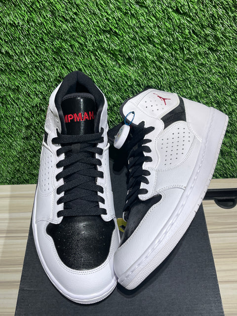 Jordan Access White Black University Red Sz 11M