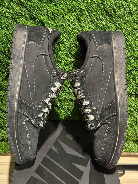 Jordan 1 Retro Low OG SP Travis Scott Black Phantom Sz 8.5M.