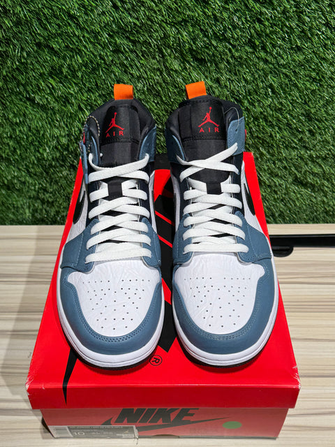 Jordan 1 Mid Fearless Facetasm Sz 10M