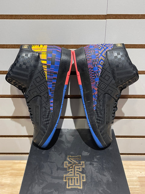 Jordan 2 Retro Black History Month (2019) Sz 9.5