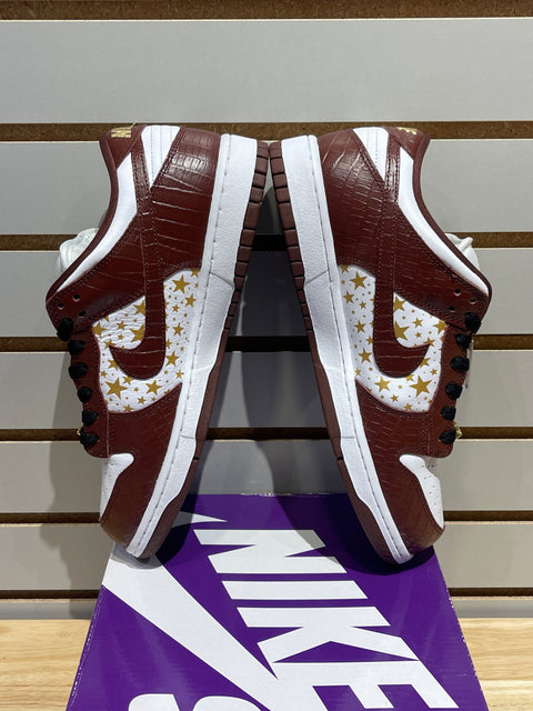Nike SB Dunk Low Supreme Stars Barkroot Brown (2021)