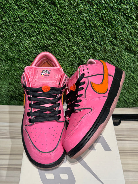 Nike SB Dunk Low The Powerpuff Girls Blossom Sz 7