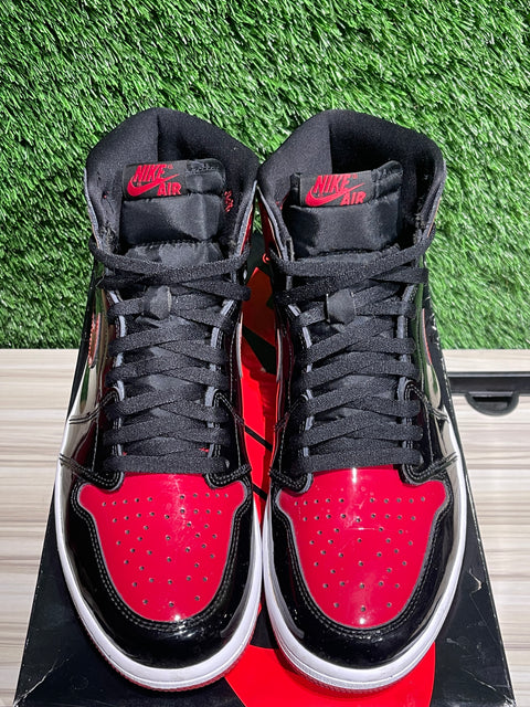 Jordan 1 Retro High OG Patent Bred Sz 11